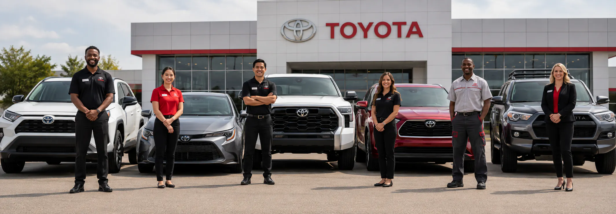 Automotive financing documents for Toyota business customers