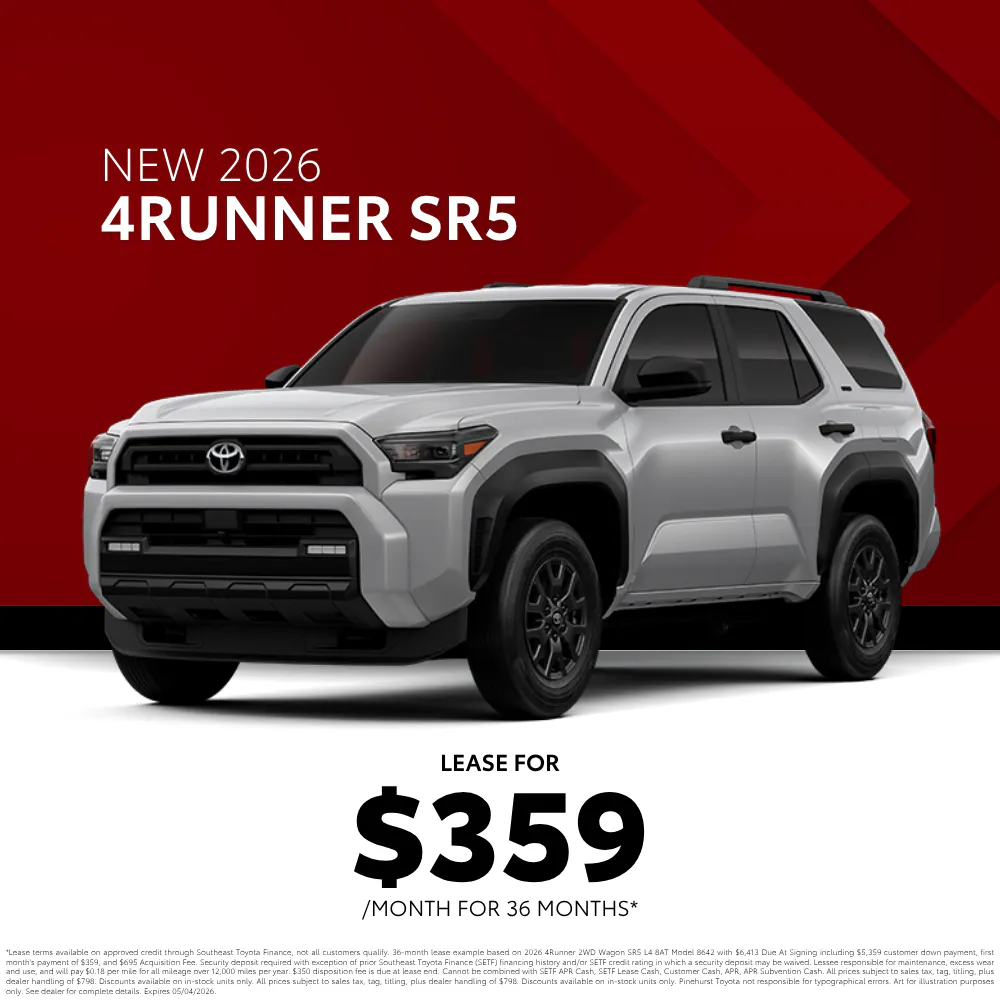 2026 Toyota 4Runner SR5 | Pinehurst Toyota