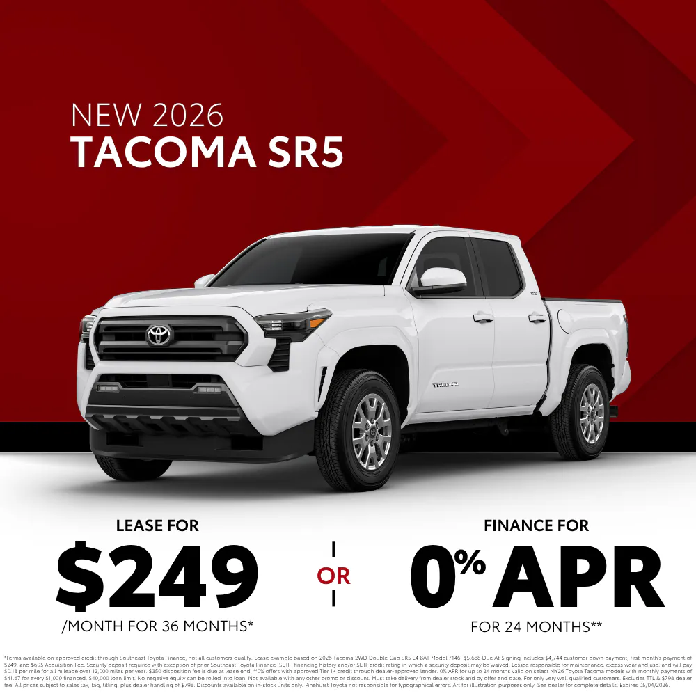 2026 Toyota Tacoma SR5 | Pinehurst Toyota