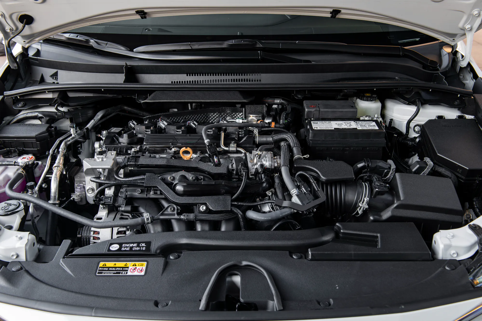 Corolla under the hood