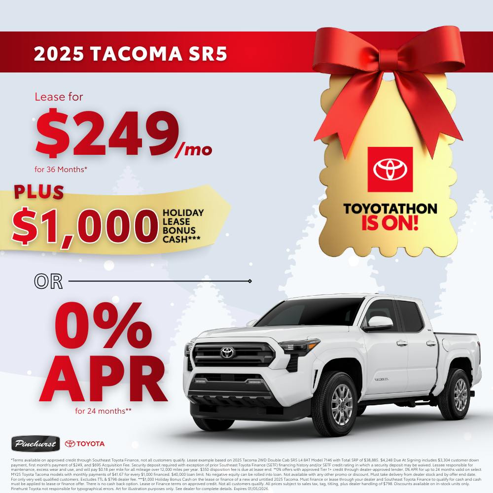 2025 Toyota Tacoma SR5 | Pinehurst Toyota