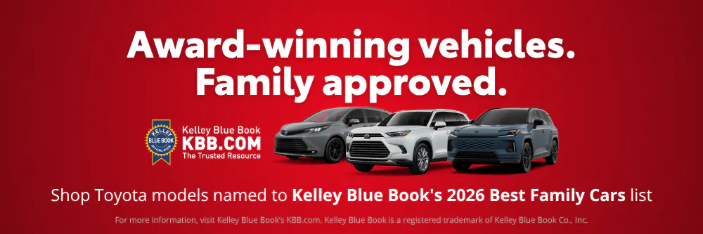 KBB 2026 Best Family Cars | Pinehurst Toyota
