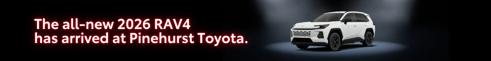 The 2026 RAV4 has arrived | Pinehurst Toyota