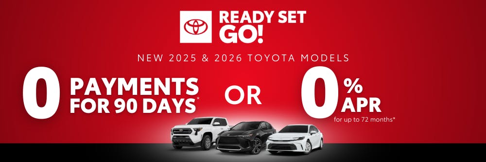 0% APR | 0 Payments for 90 Days | Pinehurst Toyota