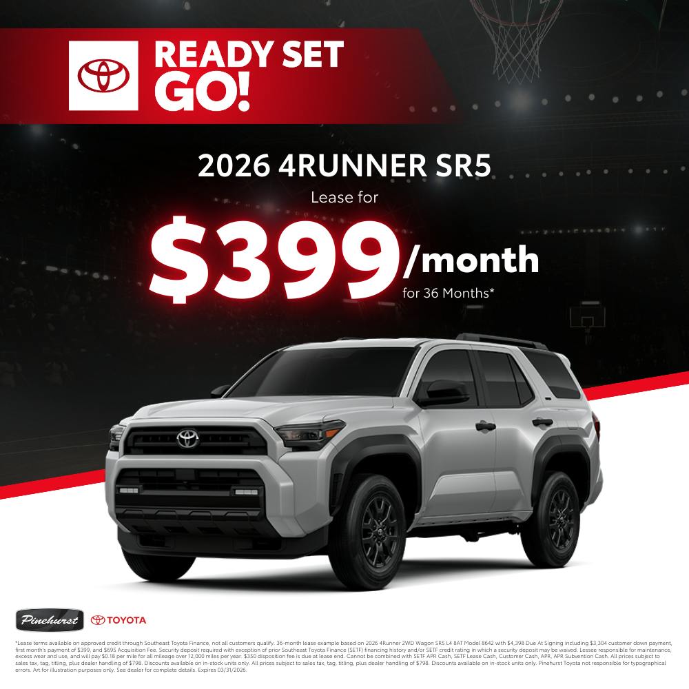 2026 Toyota 4Runner SR5 | Pinehurst Toyota