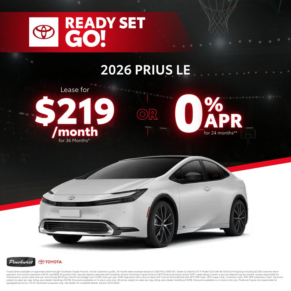 2026 Toyota Prius LE | Pinehurst Toyota