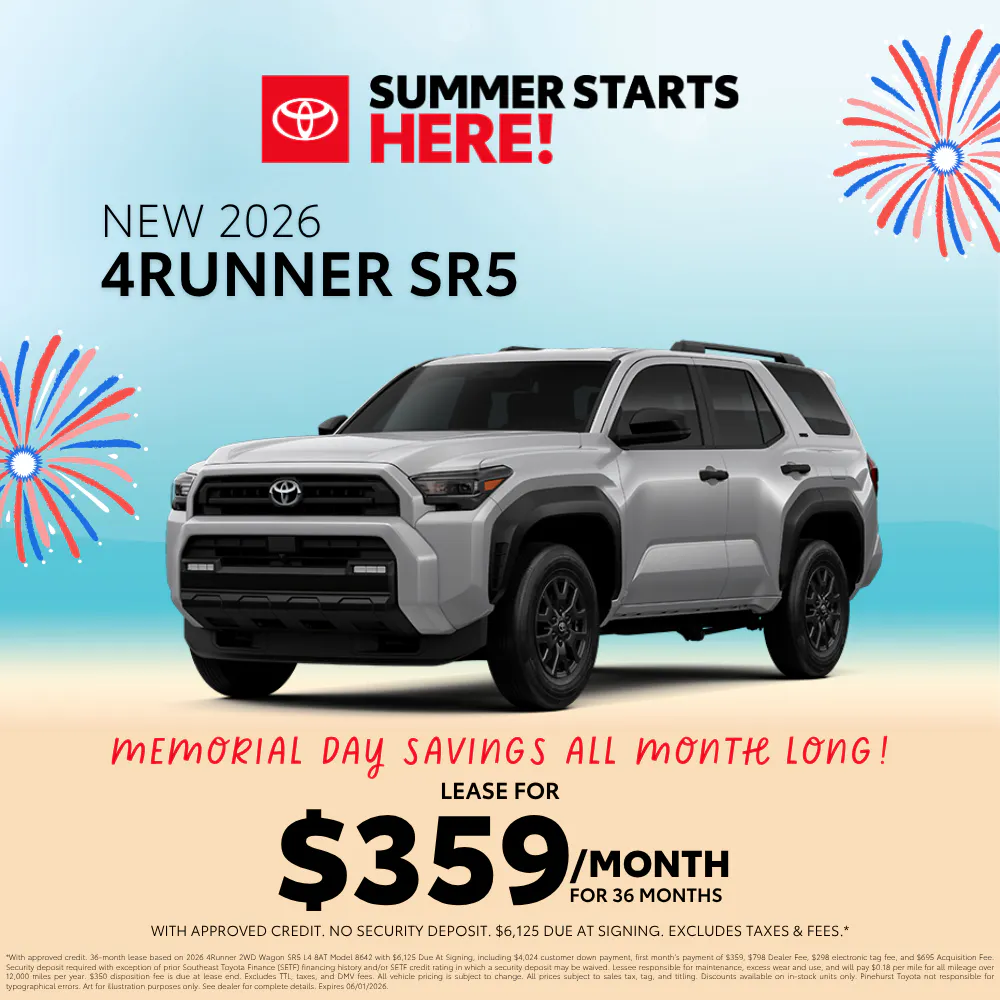 2026 Toyota 4Runner SR5 | Pinehurst Toyota