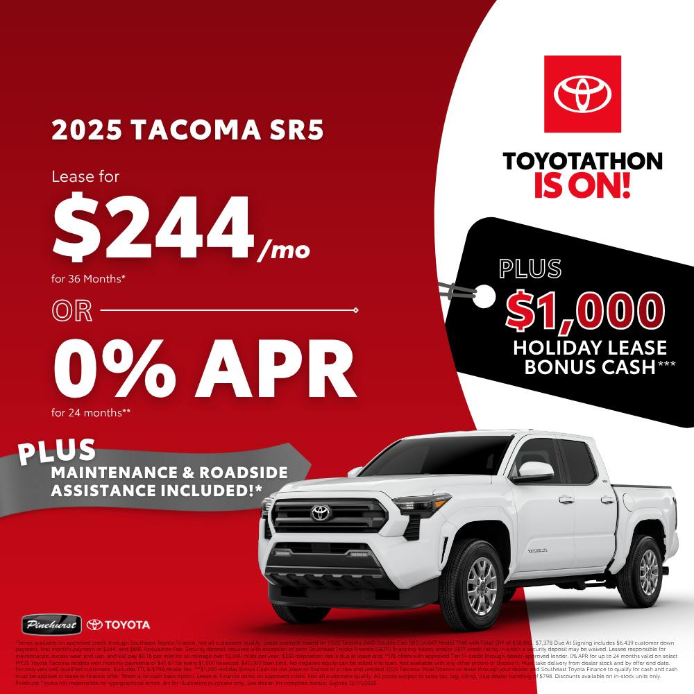 2025 Toyota Tacoma SR5 | Pinehurst Toyota