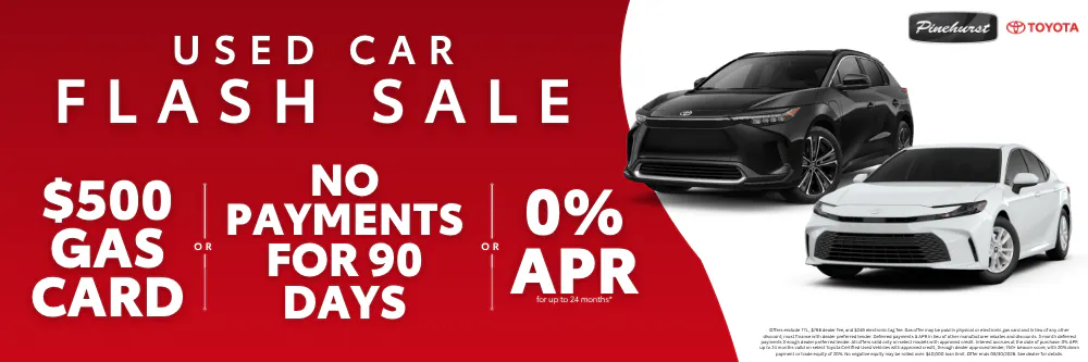 September Used Sale | Pinehurst Toyota