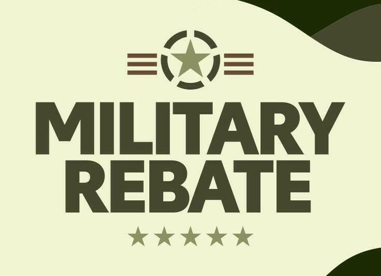 Toyota Military Rebate