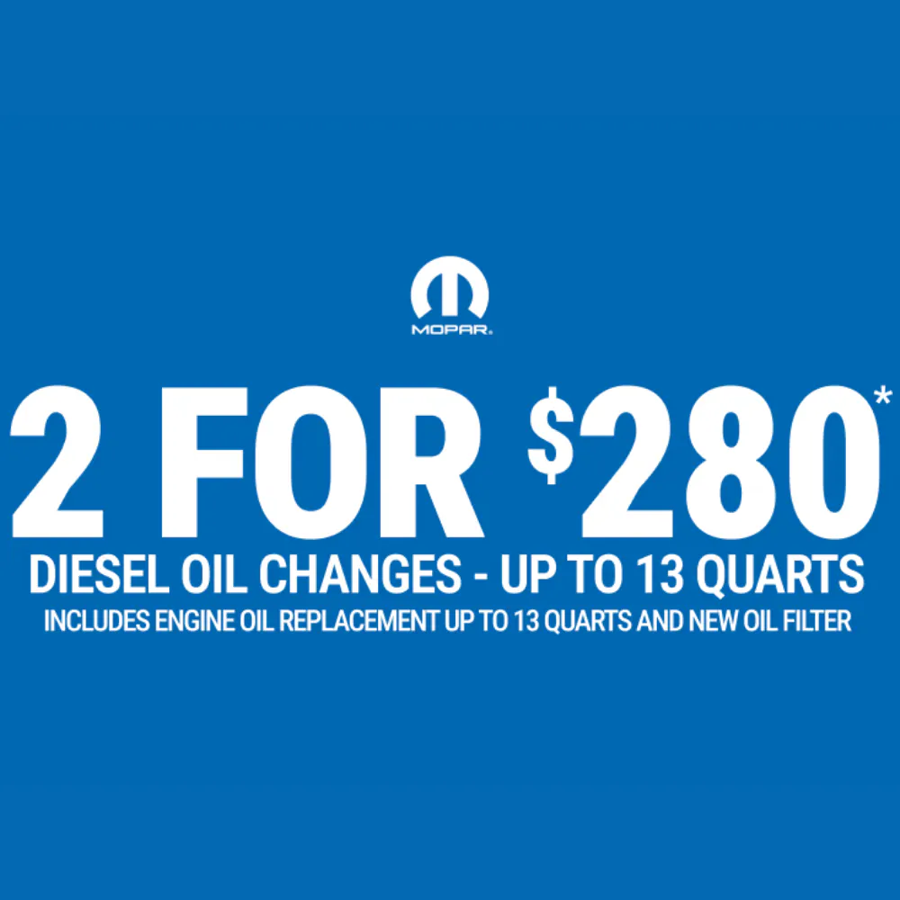 2 for $280 | Premier CDJR of Harvey