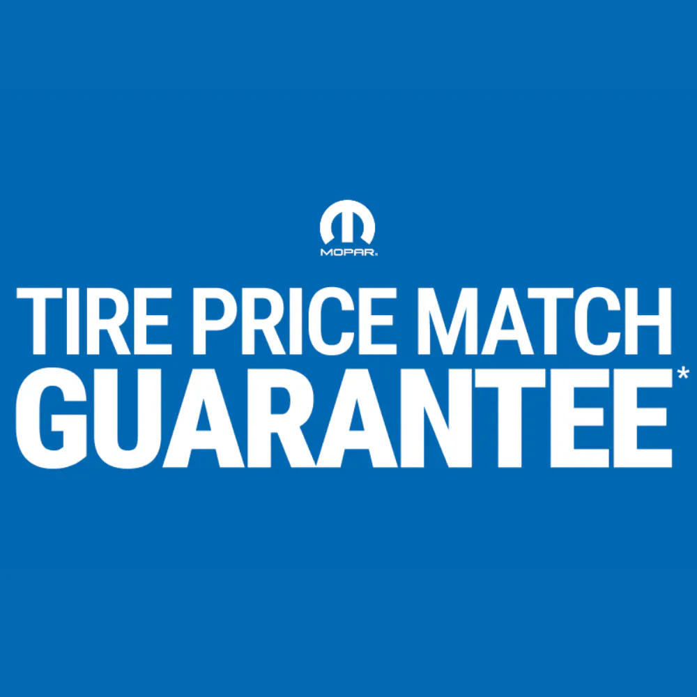 Tire Price Match Guarantee | Premier CDJR of Harvey