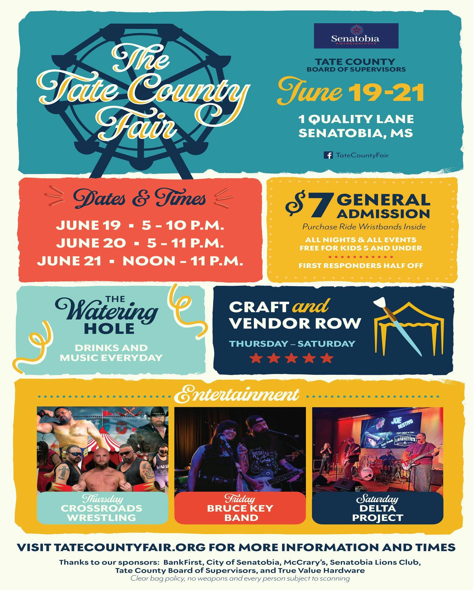 505101901_1121325013355269_7889433438671183430_n The Tate County Fair June 19-21 2025