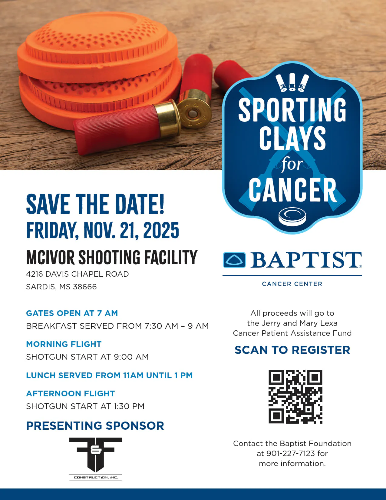 Baptist Sporting Clays For Cancer 3.27.2026