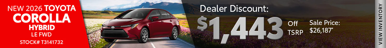 2026 Toyota Corolla Hybrid