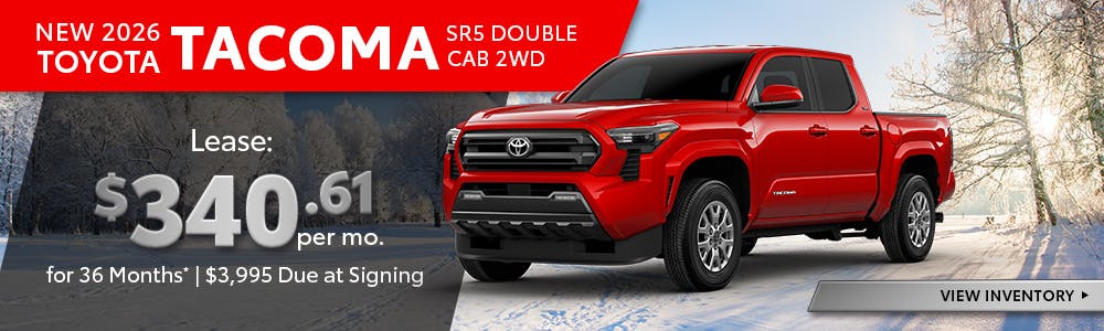 New 2026 Toyota Tacoma SR5 Double Cab 2WD | Principle Toyota of Hernando