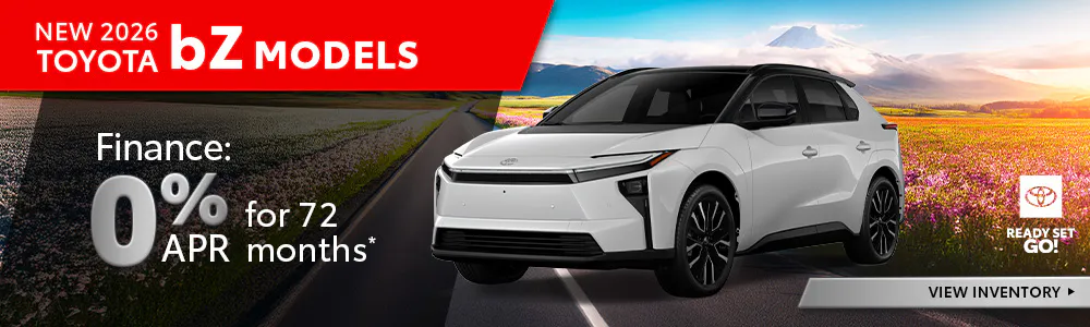 New 2026 Toyota bZ Models | Principle Toyota of Hernando
