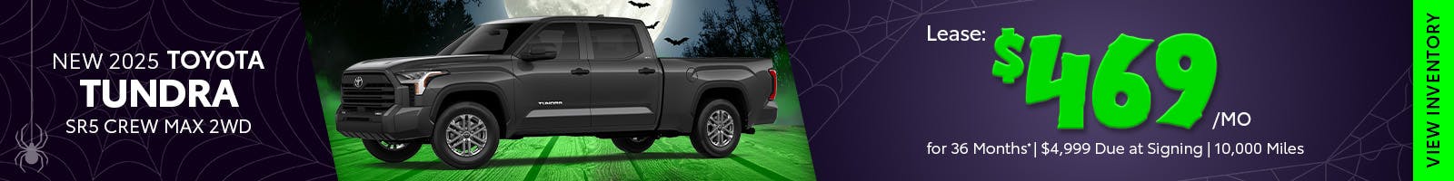 New 2025 Toyota Tundra SR5 Crew Max 2WD