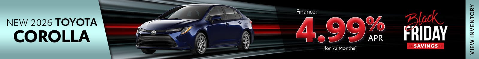 New 2026 Toyota Corolla