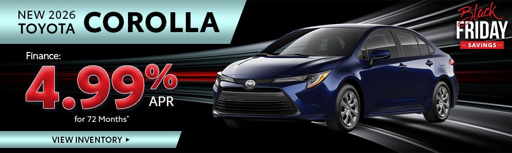 New 2026 Toyota Corolla | Principle Toyota of Hernando