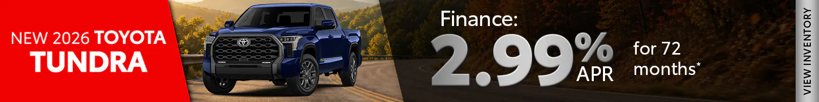 New 2026 Toyota Tundra