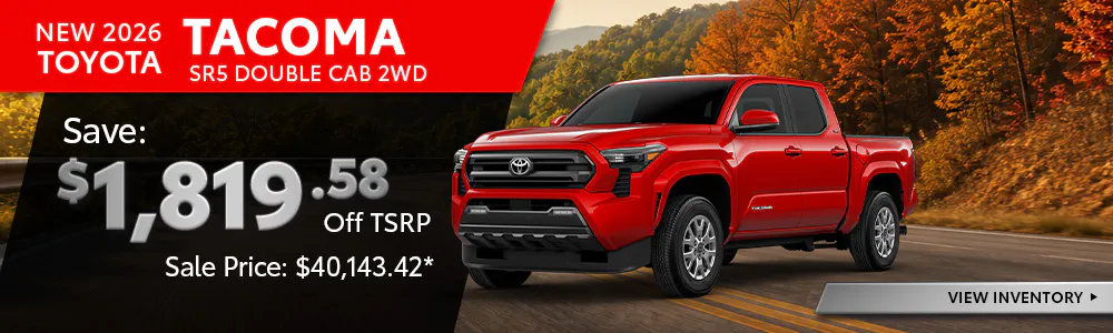 New 2026 Toyota Tacoma | Toyota of Hernando