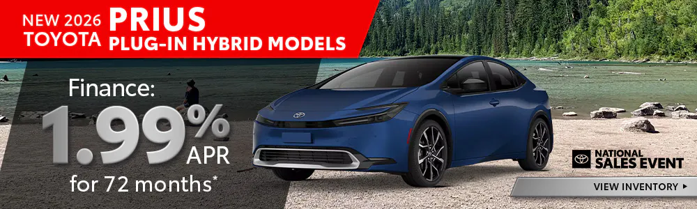 New 2026 Toyota Prius Plug-in Hybrid Models | Toyota of Hernando