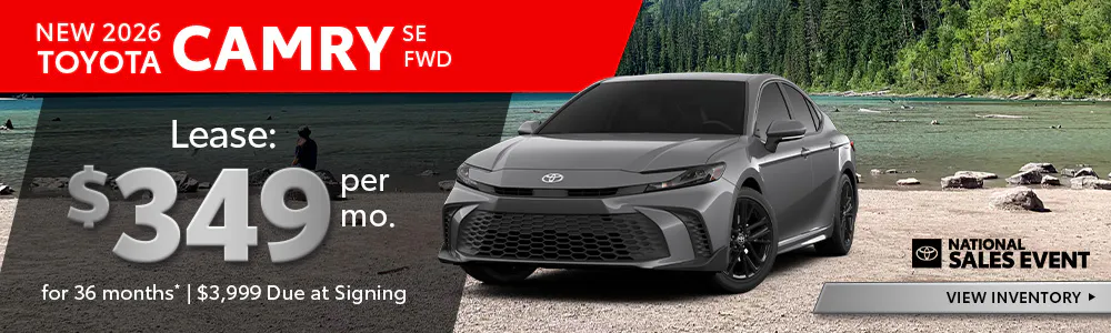 New 2026 Toyota Camry SE FWD | Toyota of Hernando