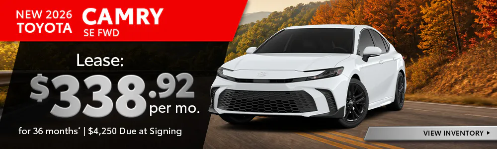 New 2026 Toyota Camry SE FWD | Toyota of Hernando