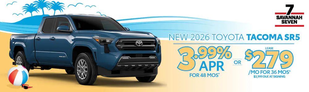 2026 New Toyota Tacoma SR5 | Savannah Toyota