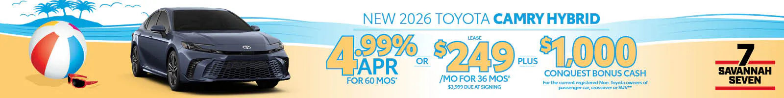 2026 New Toyota Camry Hybrid