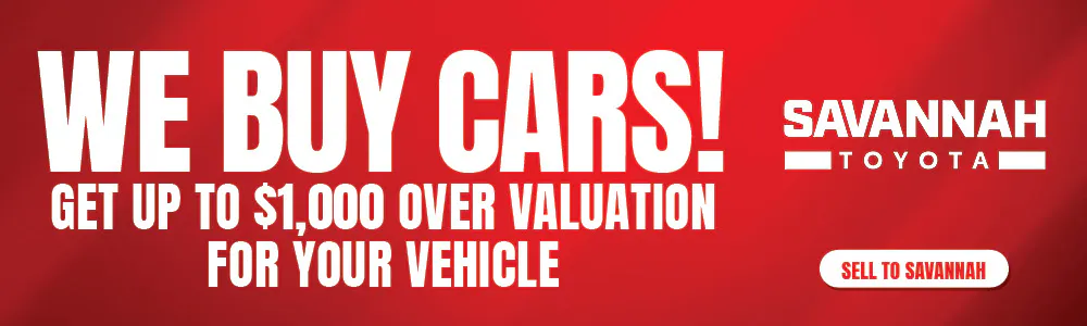 We Buy Cars | Savannah Toyota
