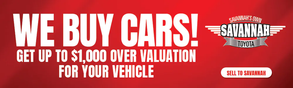We Buy Cars | Savannah Toyota