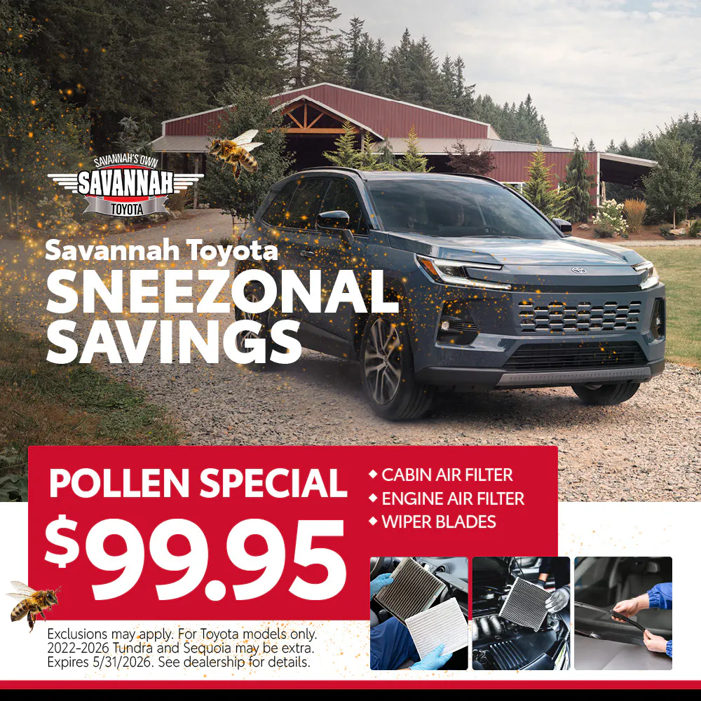 Pollen Special | Savannah Toyota