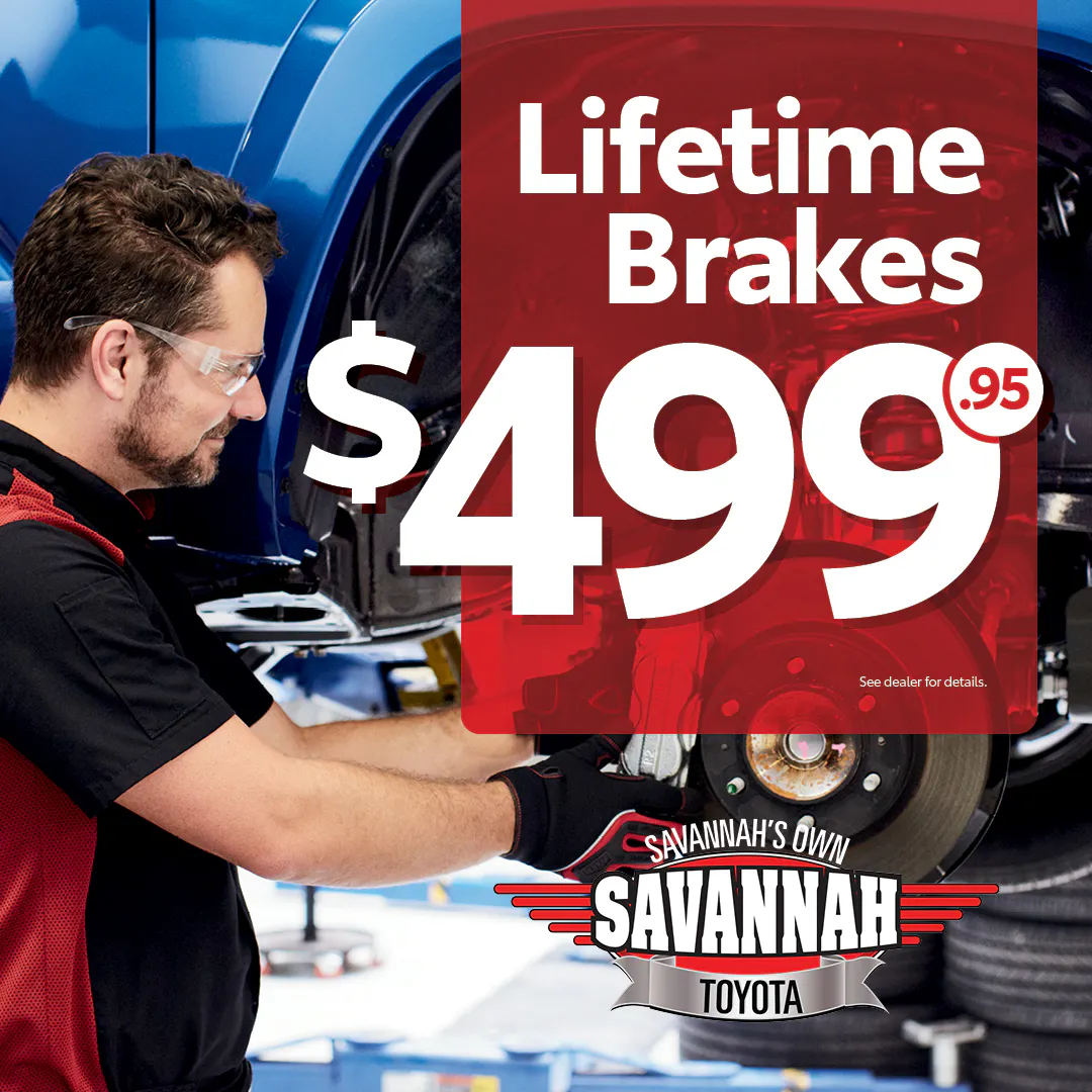 Lifetime Brake Special | Savannah Toyota