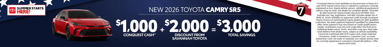 Conquest Camry