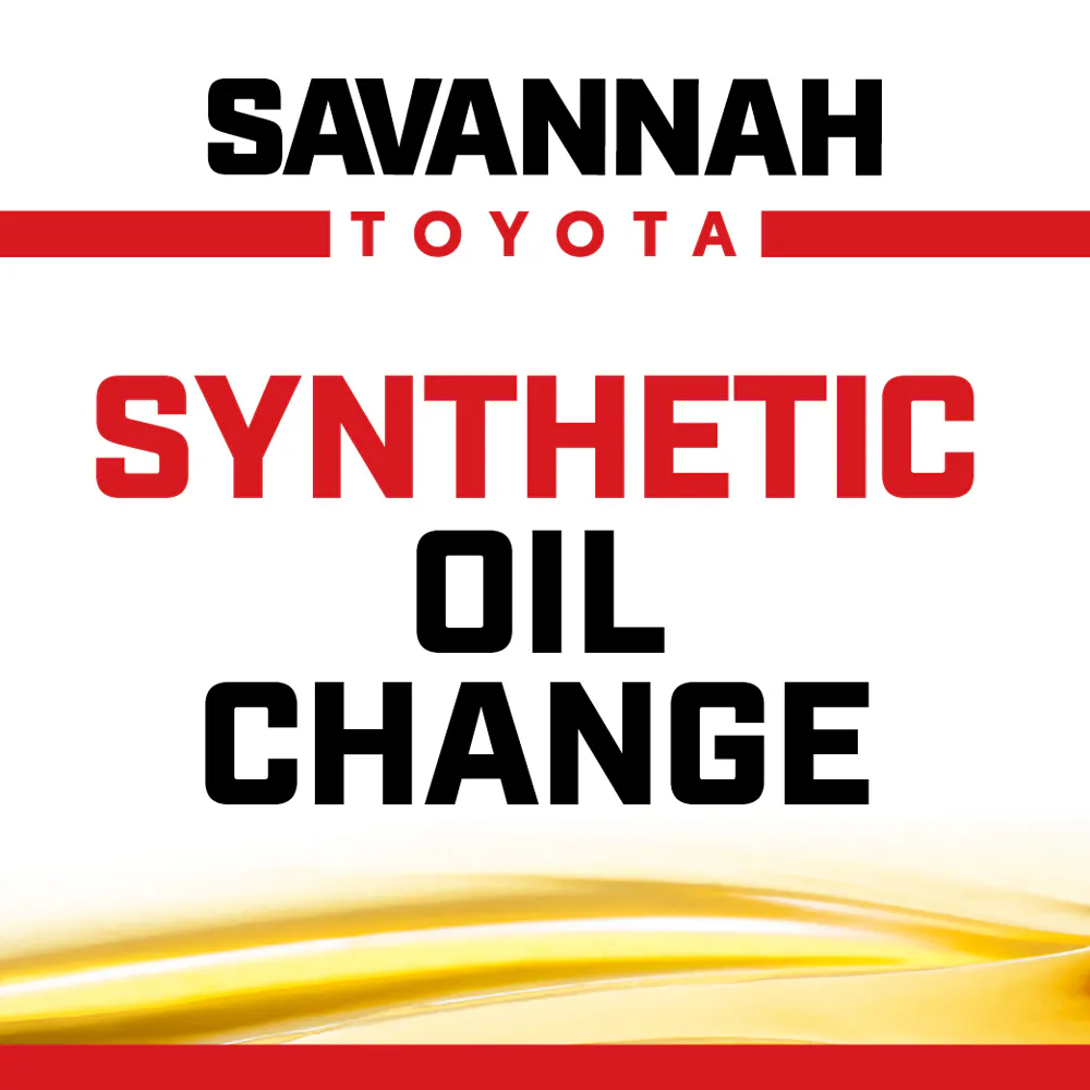 $20 Off Synthetic Oil Change | Savannah Toyota
