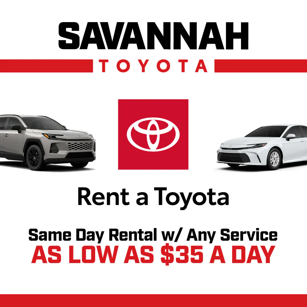 Rent A Toyota Special | Savannah Toyota