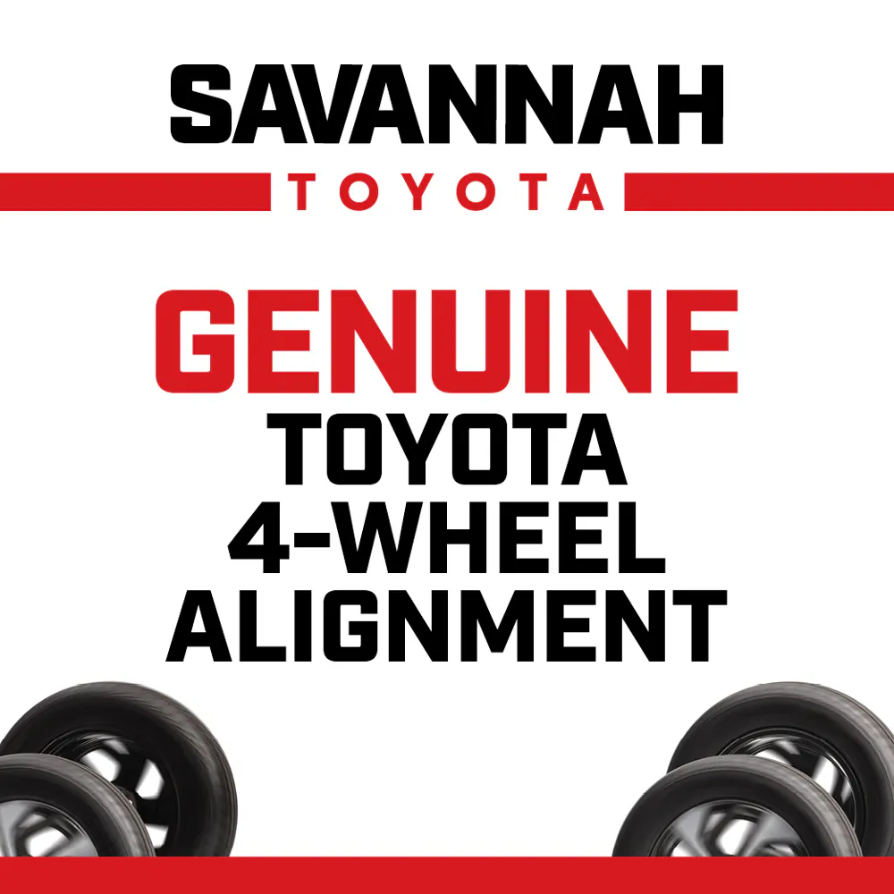 Genuine Toyota 4-Wheel Alignment | Savannah Toyota