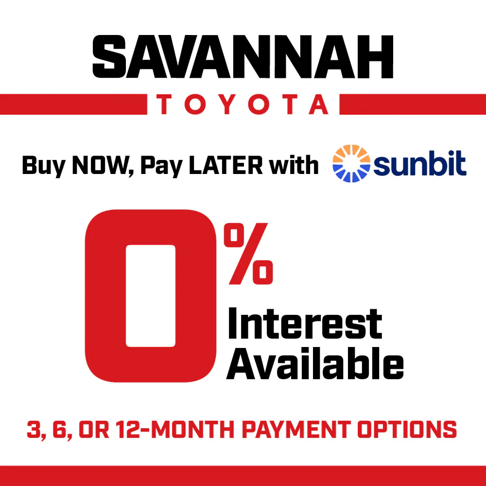 Buy Now, Pay Later with Sunbit | Savannah Toyota
