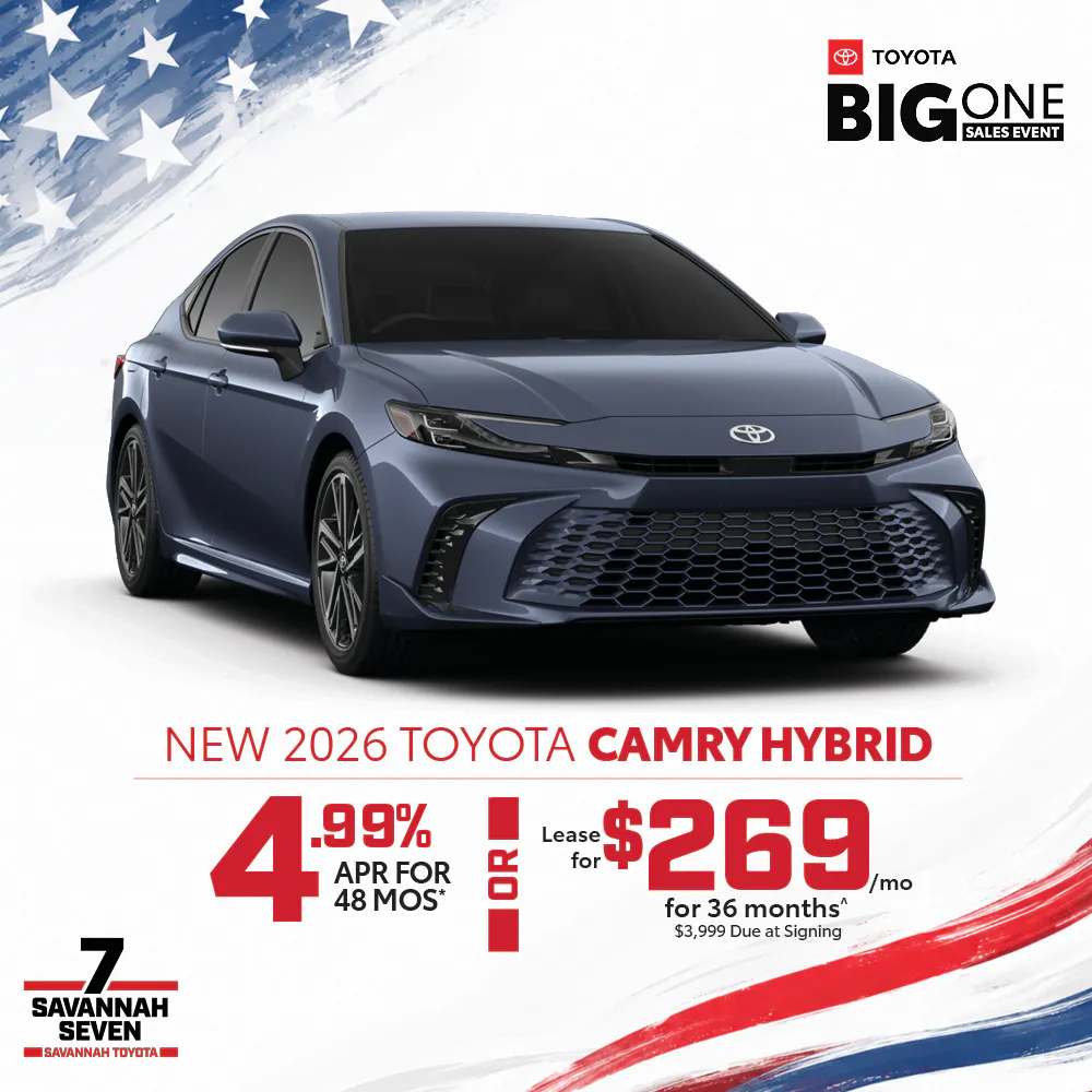 2026 New Toyota Camry Hybrid | Savannah Toyota