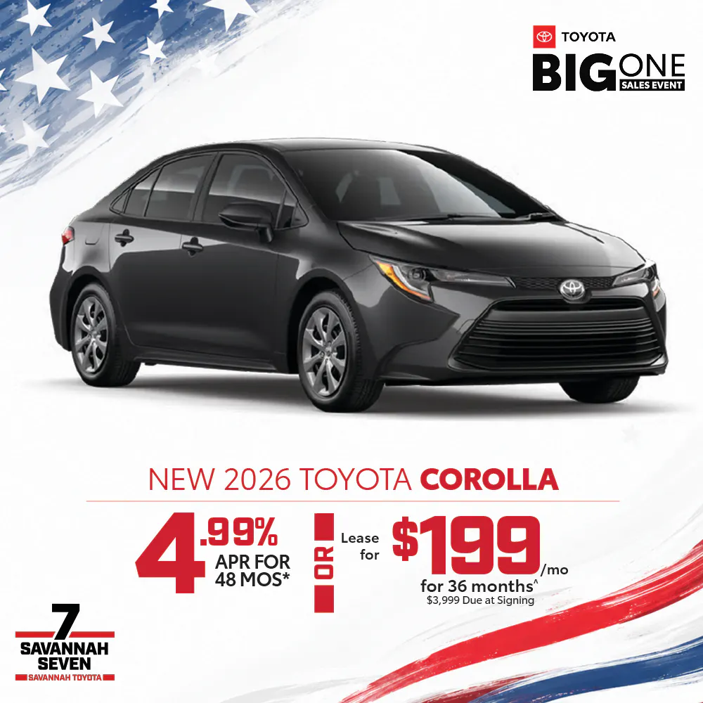 2026 New Toyota Corolla | Savannah Toyota