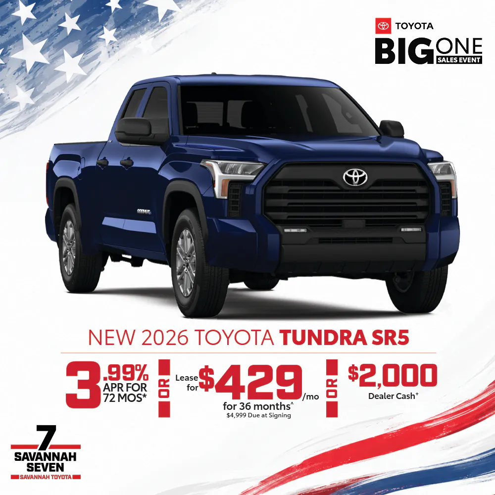2026 New Toyota Tundra SR5 | Savannah Toyota