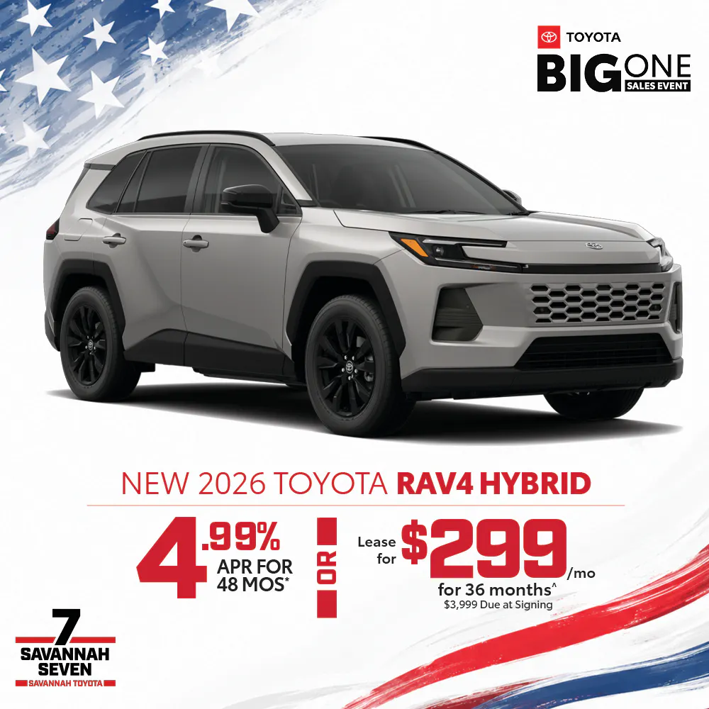 2026 New Toyota RAV4 Hybrid | Savannah Toyota