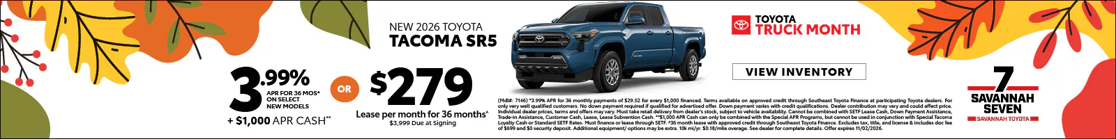 TACOMA SRP 4