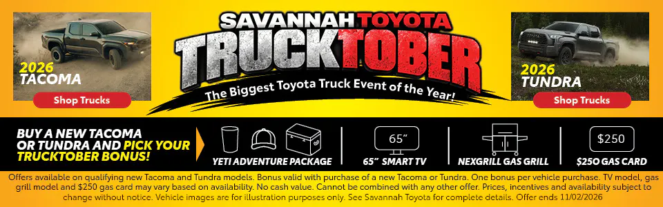Truck Month General SRP | Savannah Toyota