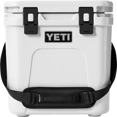 White YETI cooler