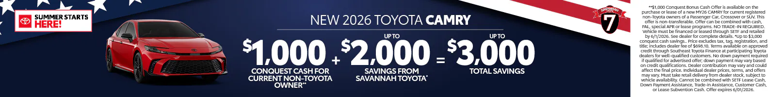 Conquest Camry