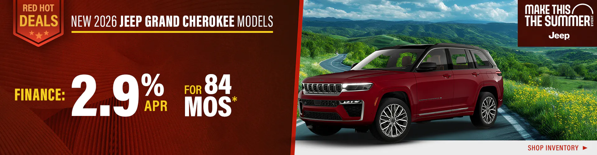 New 2026 Jeep Grand Cherokee Models
