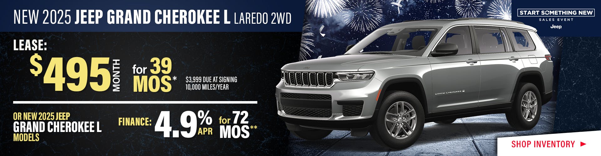 New 2025 Jeep Grand Cherokee L Laredo 2WD OR New 2025 Jeep Grand Cherokee L Models